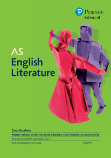 AS English Literature 2015 specification